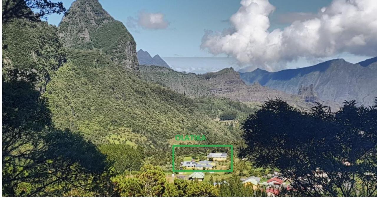 Olatika - Gite Des Cascades Cilaos Exteriör bild